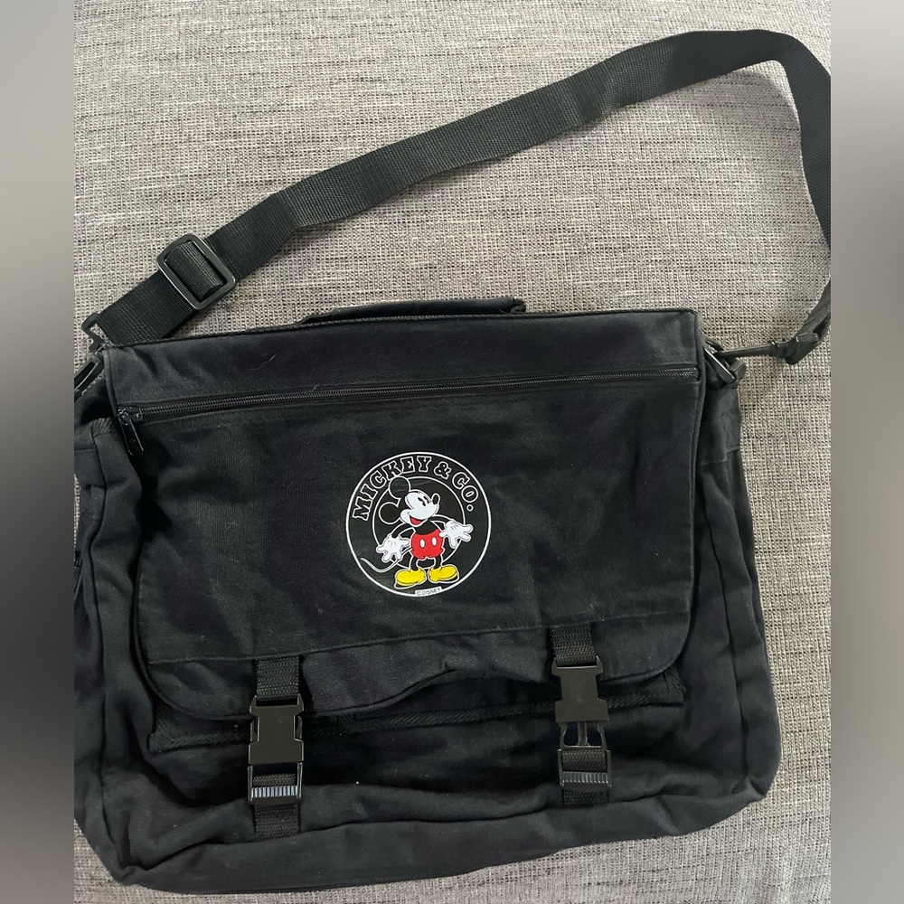 Vintage Mickey and Co messenger bag